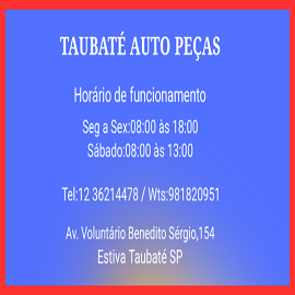 TAUBATÉ AUTO PEÇAS